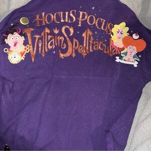 Disney Purple Glitter Spirit Jersey Tee